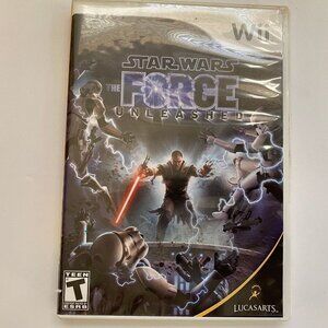 Star Wars The Force Unleashed Nintendo Wii 2008 CIB